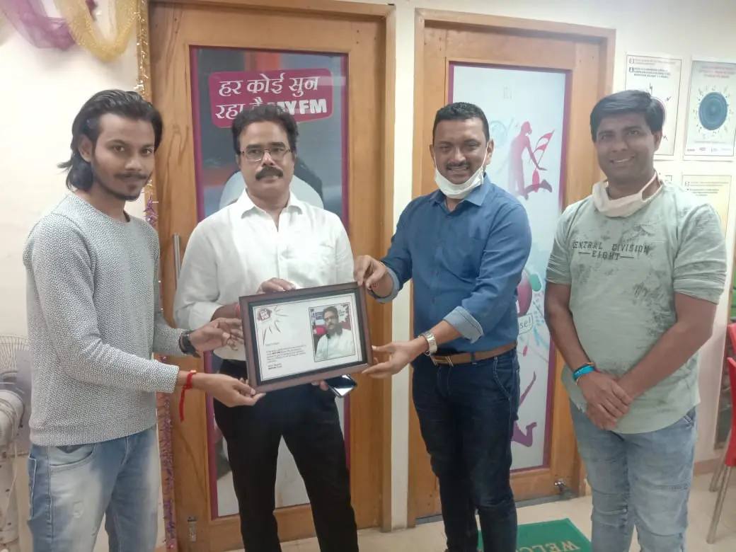 Dr. Rajesh Sinha at MyFm Studio