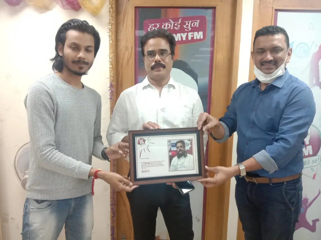 Dr. Rajesh Sinha at MyFm Studio