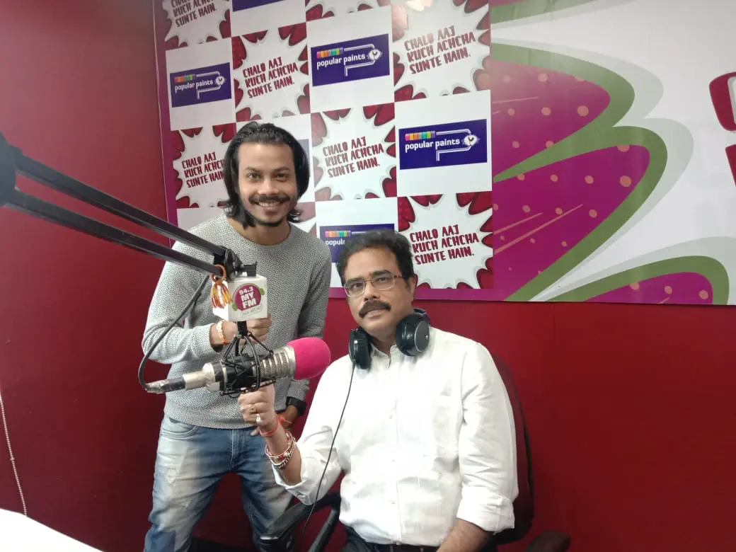 Dr. Rajesh Sinha at MyFm Studio