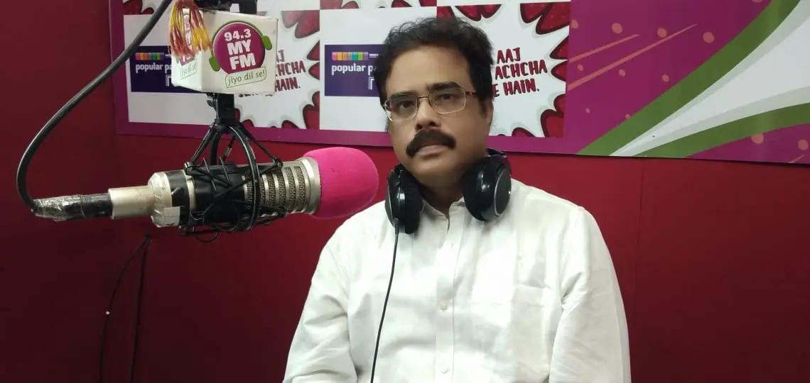 Dr. Rajesh Sinha at MyFm Studio
