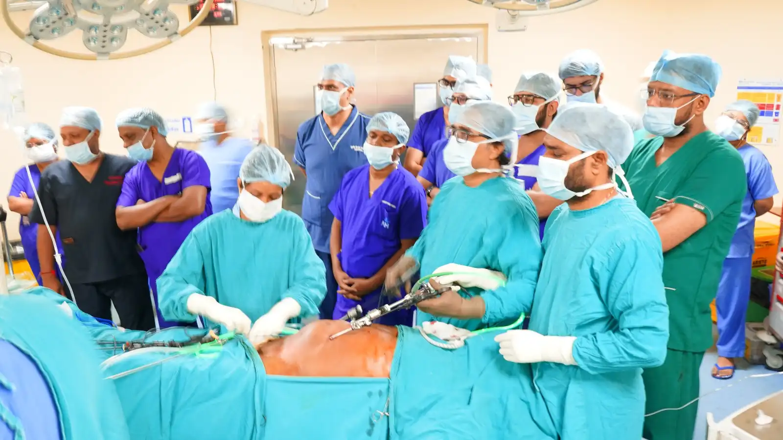 Hernia skillshop organised by Dr. Rajesh Sinha