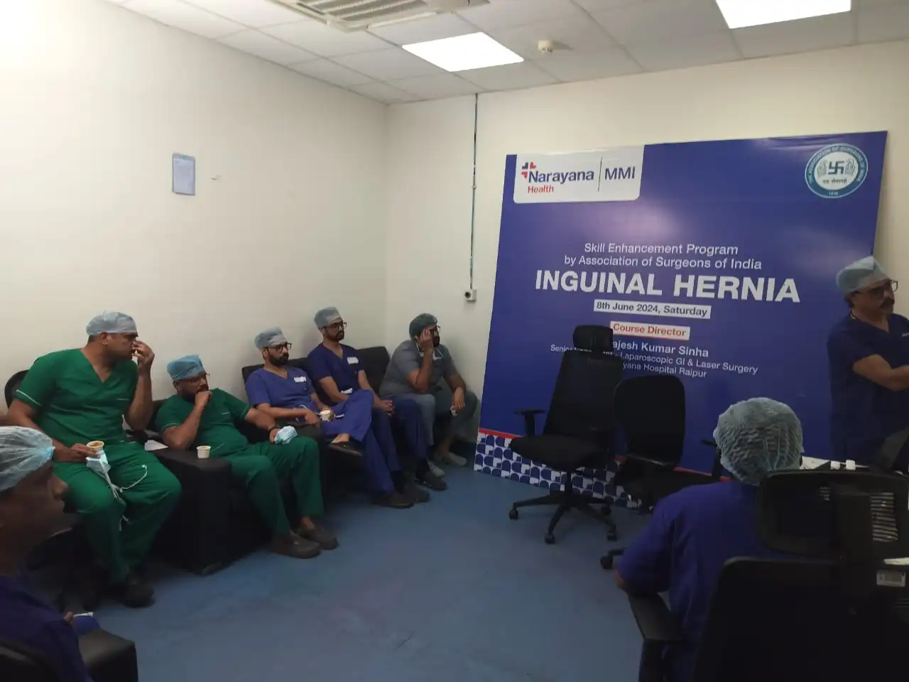 Hernia skillshop organised by Dr. Rajesh Sinha 4